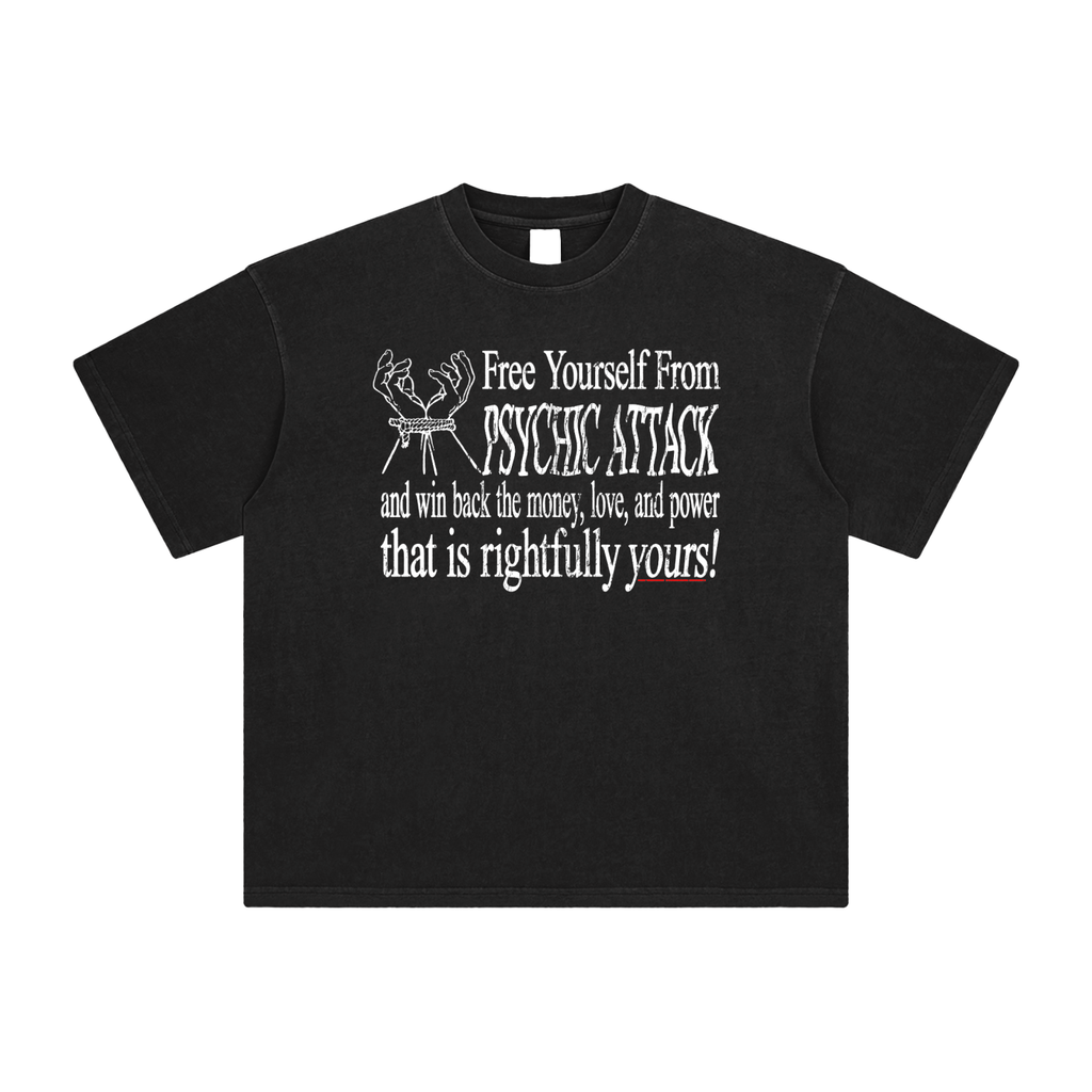 Psychic Attack Black Tee
