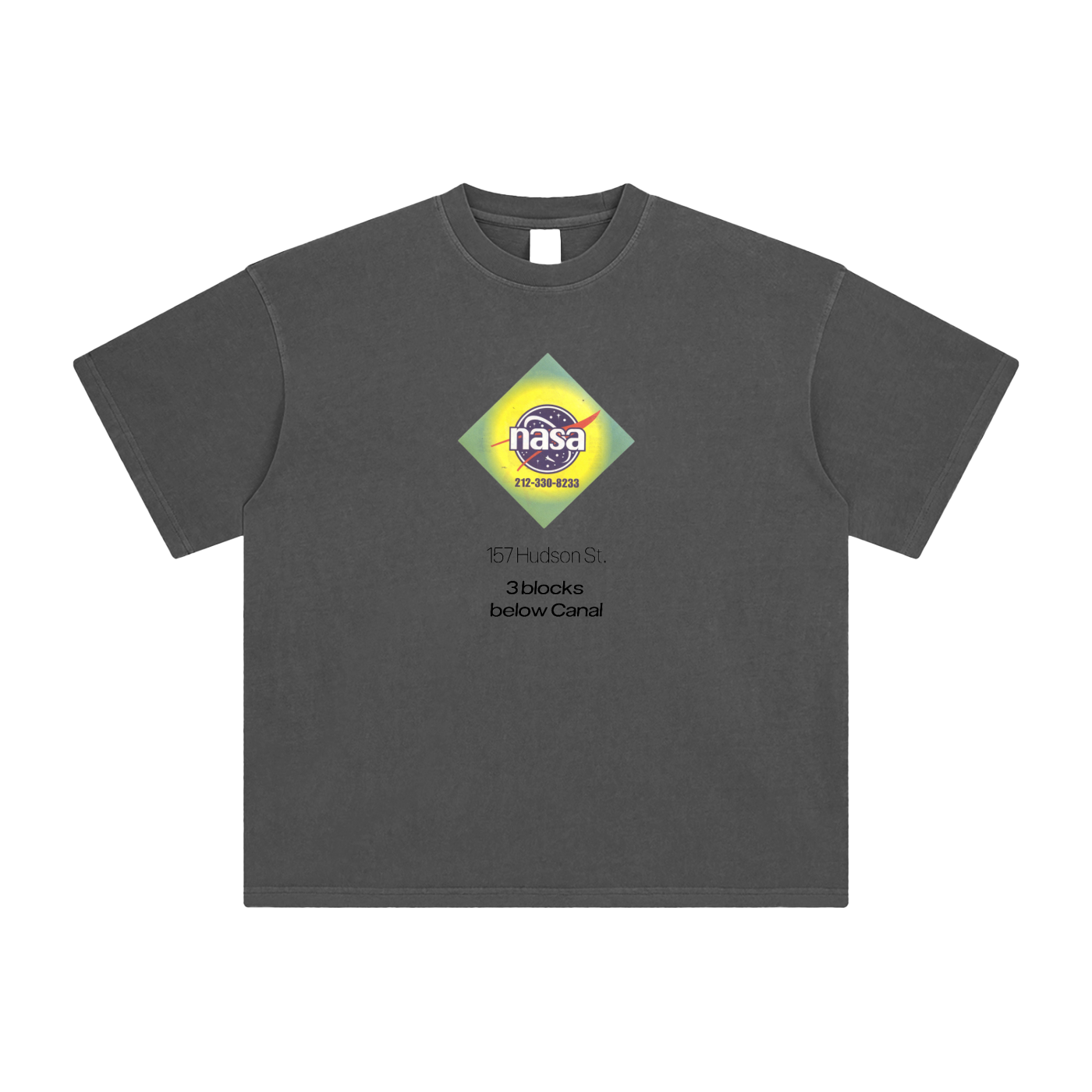 NASA "3 Blocks Below Canal" Flyer Tee