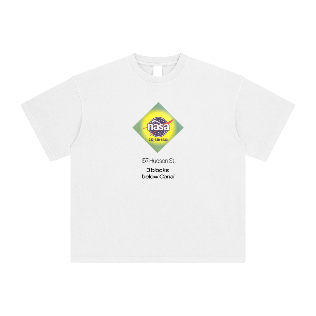 NASA "3 Blocks Below Canal" Flyer Tee