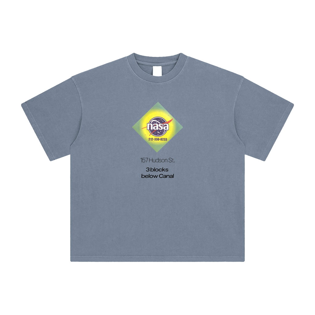 NASA "3 Blocks Below Canal" Flyer Tee