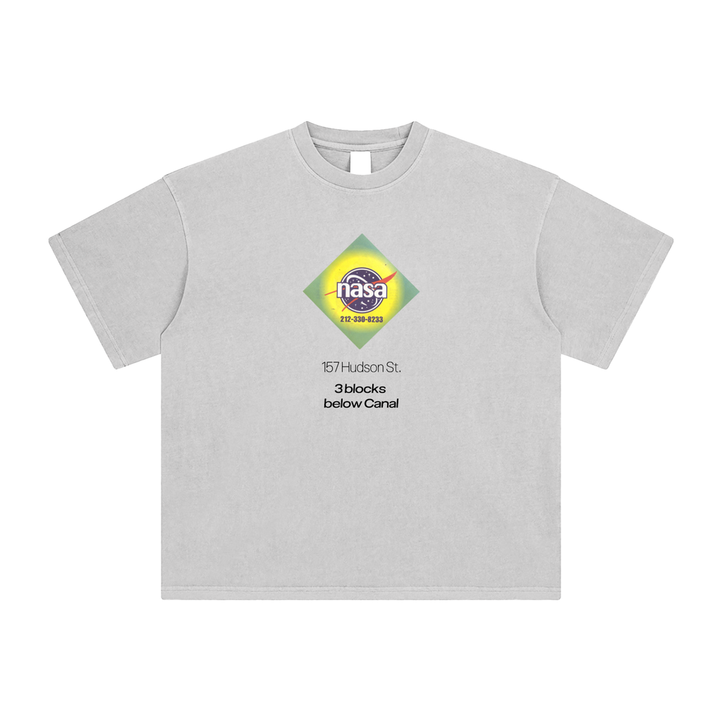 NASA "3 Blocks Below Canal" Flyer Tee
