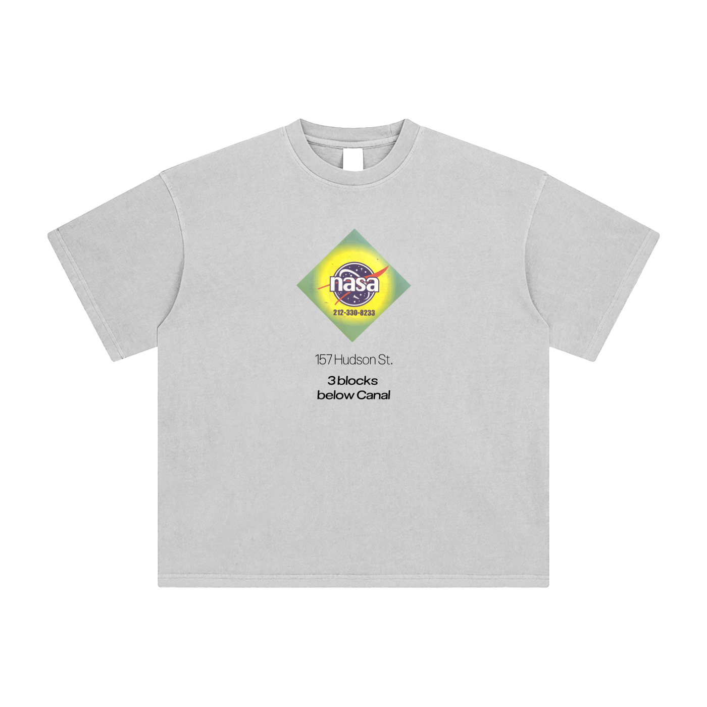 NASA "3 Blocks Below Canal" Flyer Tee