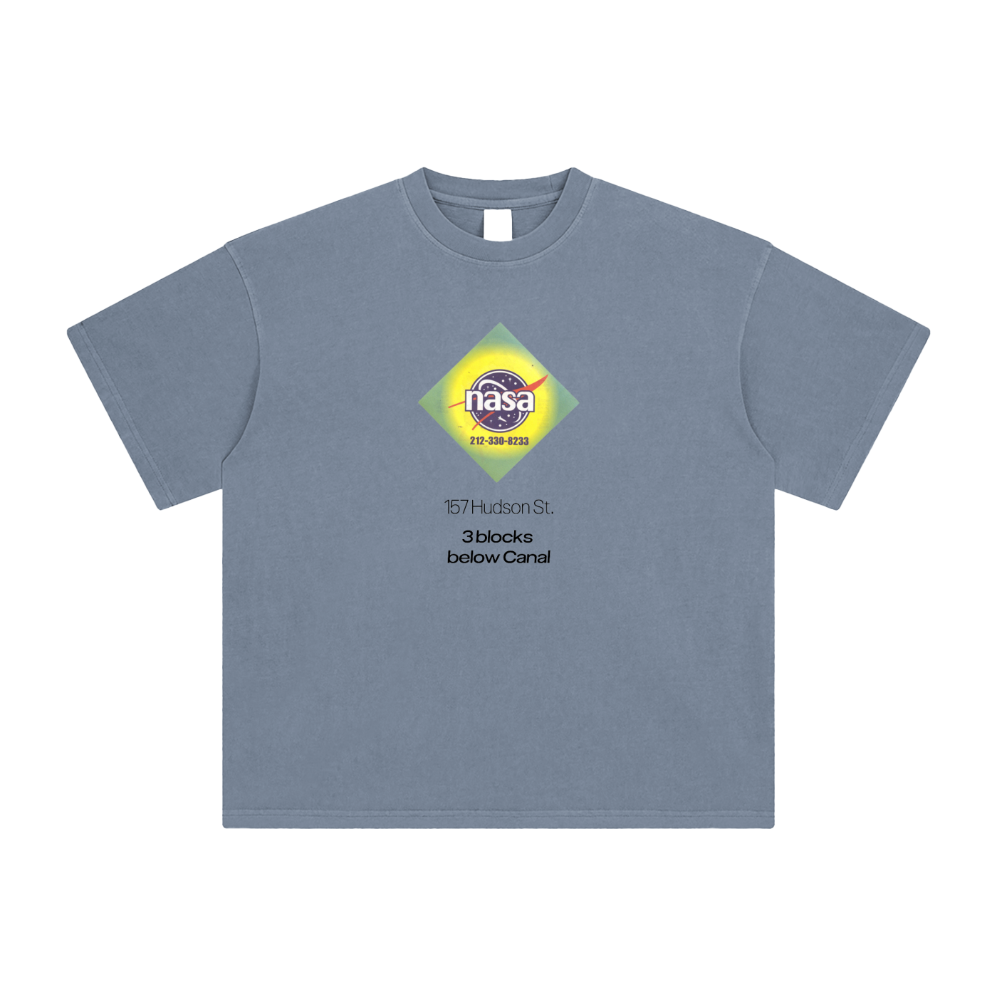 NASA "3 Blocks Below Canal" Flyer Tee