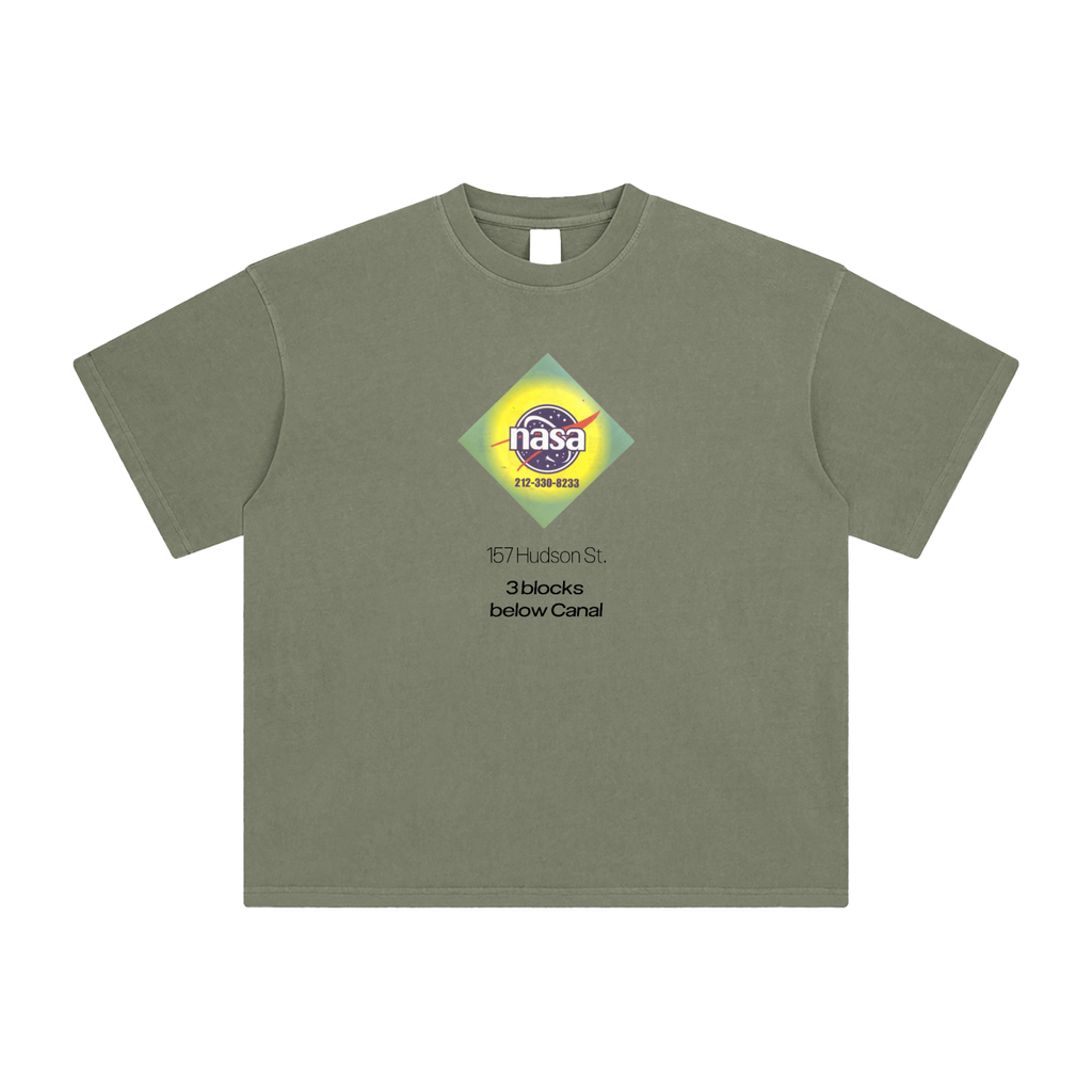 NASA "3 Blocks Below Canal" Flyer Tee