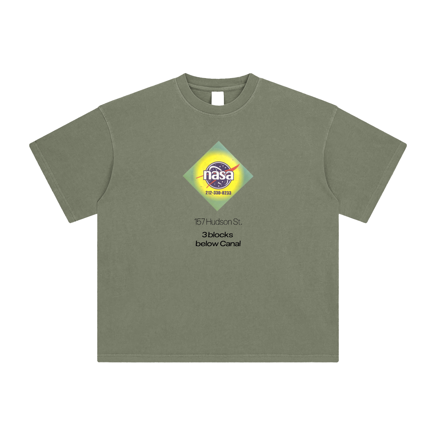 NASA "3 Blocks Below Canal" Flyer Tee