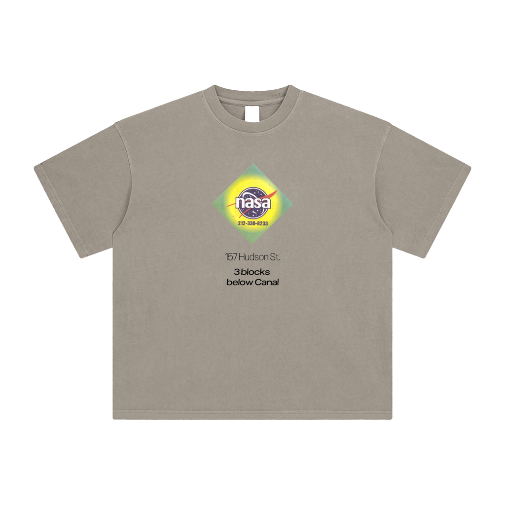 NASA "3 Blocks Below Canal" Flyer Tee