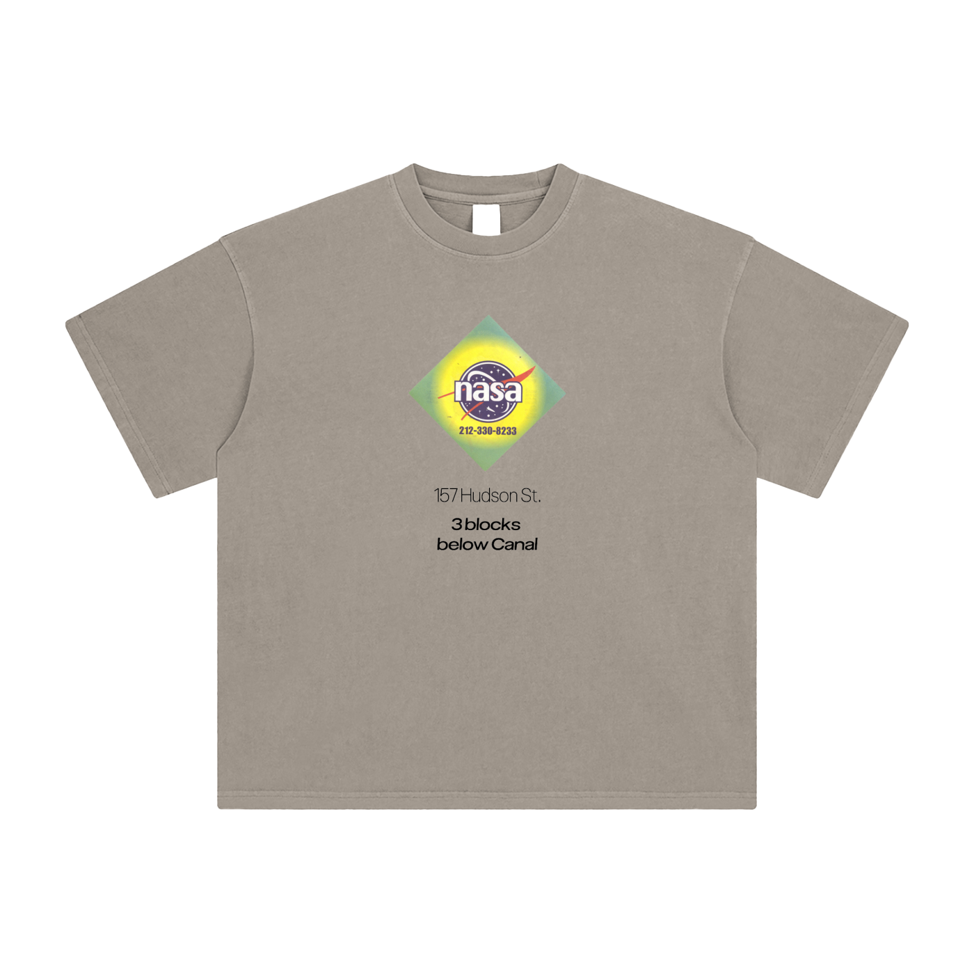 NASA "3 Blocks Below Canal" Flyer Tee