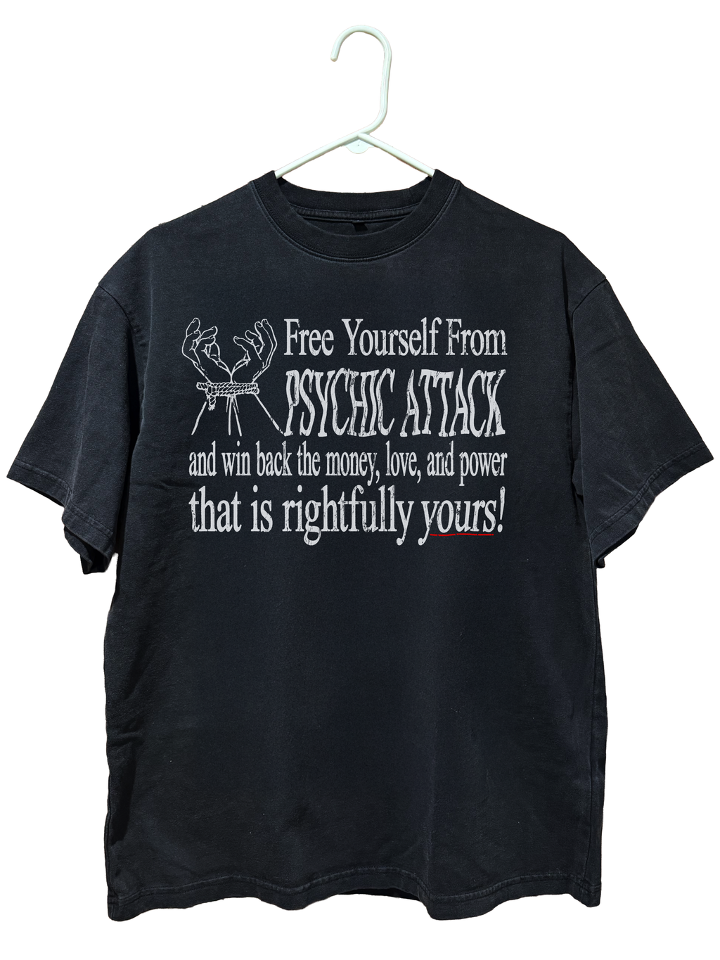 Psychic Attack Black Tee